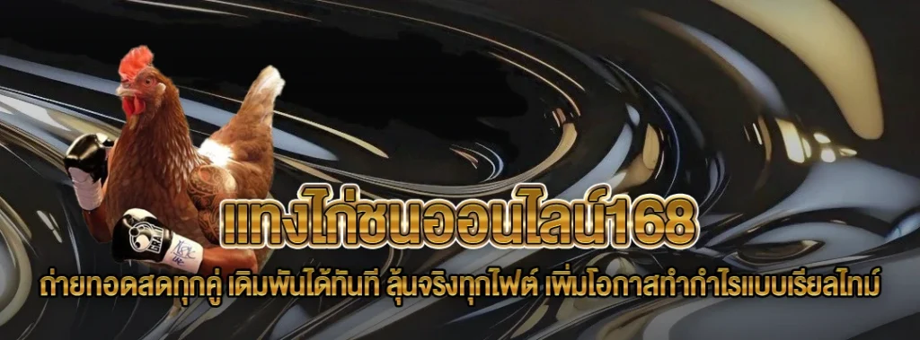 แทงไก่ชนออนไลน์168