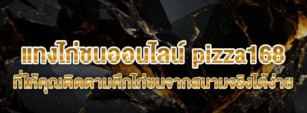 แทงไก่ชนออนไลน์ pizza168